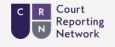 Court Reporting Network logo