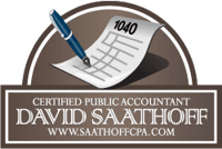 David T Saathoff CPA logo