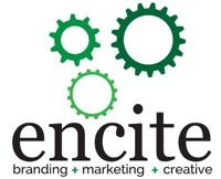 encite branding + marketing + creative logo