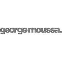 george moussa. Small business identity. logo