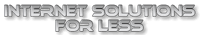 Internet Solutions For Less logo