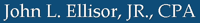 John L. Ellisor, JR., CPA logo
