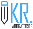 KR. Laboratories logo