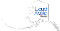 LiquidAlaska Website Design logo