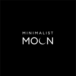 Minimalist Moon  logo