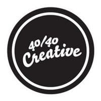 40/40 Creative logo