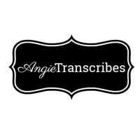 Angie Transcribes logo