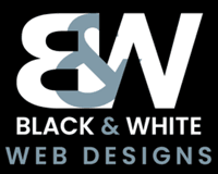 Black & White Web Designs logo