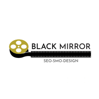 Black mirror arts logo